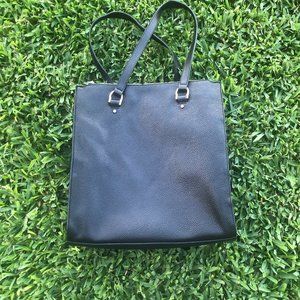 Shoulder  Faux Leather Black Handbag